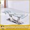 2017 latest stainless steel marble dining table dining furniture
