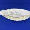 Hight Quality Banana Leaf Dish Ceramics