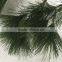 Fire Retardant artificial pine tree plastic pine branch with cone