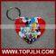 High quality DIY printable Sublimation MDF Keychain