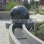 Large Outdoor Sculptures Marble Carving 24" Rotating Granite Sphere Fountain