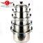 Hot Selling Stainless Steel American High Pot / Soup Pot kitchen cookware