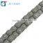 Zhuji Quality Mini Iron Transmission Drive Parts Double Row Roller Chain 04c