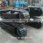 Hot Sale Steel rubber track undercarriage