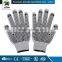 High Quality With Pvc Dotted Black Cotton Gloves