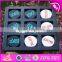 2017 New design children educational wooden noughts and crosses game W01B036