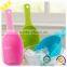 Customized high quality food grade plastic scoop for dry goods, OEM ice bar scoop holder