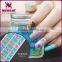 bling bling style nail wrap sticker/easily stick nail wrap sticker