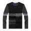mens 100% wool o-neck stylish sweater