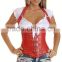 New Design Open Hot Sexy Lady Photo Corset Overbust Plus Size