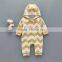Bulk wholesale baby clothes infant Outfits wave patterned jumpsuit