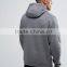 High Quality Custom Embroidery Logo Long Sleeve With Hood Navy Men's 80% Cotton 20% Polyester Casual Pullover Hoodies