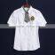 Guangzhou Manufacture Classic Summer School White Dress Shirt