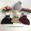colourful Jacquard women and lady popular knitted winter hat factory