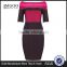 MGOO 2015 Imported Wholesale Custom Made Brand Bandage Spandex Dress For Women Purple Bodycon Sexy Party Dress H054