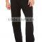 OEM Black Plain 100% Cotton Fleece Mens Sweatpants Grey Blank Loose fit Sweatpants with elastic waistband
