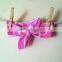 Boutique cotton baby headbands baby girls bowknot fancy hair band
