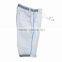 Side Striped Sport Style White Cargo Shorts Mens