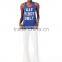 2017 Guangzhou Shandao OEM Hot Selling Series 100% Cotton Printed Dry Fit Basketball Wholesale Tank Top