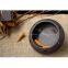 Chinese Ceramic Incense Burner Handmade Antique Burner Sandalwood Furnace With a Brass Incense Holder Home Decor