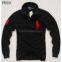 100% cotton mens Classic Multicolored Big Pony –long sleeve