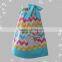 Easter Bunny Rabbit Cotton Chevron Dress