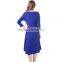 High quality designer denim elegant plus size 2015 newest dress