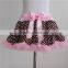 Wholesale zebra pettiskirt fluffy tutu for babies