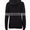 Ladies plain zipper hoddie with cangaro pocket