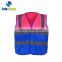 High visibility custom reflective en1150 pink vest