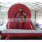 Outdoor funny inflatable football shot sport game, inflatable foot darts for sale,Inflatable soccer darts board