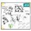 Hot sale plastic educational drawing toys 3d pen printer game