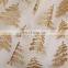 New Design Famous Bronzing Holiday Decoration Fabric