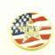 Guaranteed 100% OEM Factory Price HIGH QUAILTY America Flag Star Soft Enamel Coin