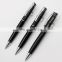 China manufacturer hotel use promotional twist frosted metal ball pen with logo