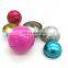christmas empty gift tin ball,candy packing tin ball