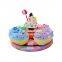 Zhongshan amusement playground mini Carousel Sweetland kiddie rides for sale