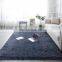 Household modern bedroom shaggy area rug carpet bedroom