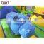 jungle junior moonwalk inflatable commercial bouncer jumping bouncy castle with slide