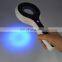 Hand-held Medical Magnifier Skin Analysis Wood's Lamp for Detecting bacterial or fungal skin infections