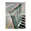 safety customized size bent curved glass sliding door
