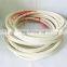 White Rubber V Belts 17x14x7710 For Wood-working Machines