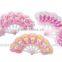 Fancy Design Summer PP Fan Portable Plastic pp hand fan