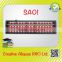17 Rods Red bead with Reset button Plastic Abacus