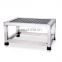 China supplier stainless steel type medical footstool single and double layer for operating room