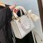 Small bag female summer 2021 new fashion portable small square bag high sense foreign style Single Shoulder Messenger Bag Diana bag