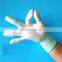 Anti static Polyurethane Coating Inspection Working Gloves PU Top Fit Gloves PU Fingertips Coated Cleanroom Gloves