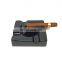 Black Glossy Outdoor Ceramic Cigar Cigarette Ashtrays Ash Tray Cigar Rest for Indoor Patio Home Office