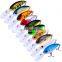10CM-14.52G plastic bait Miruoluya fishing tackle shop 6# hook crank lure