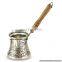 Antique brass pots